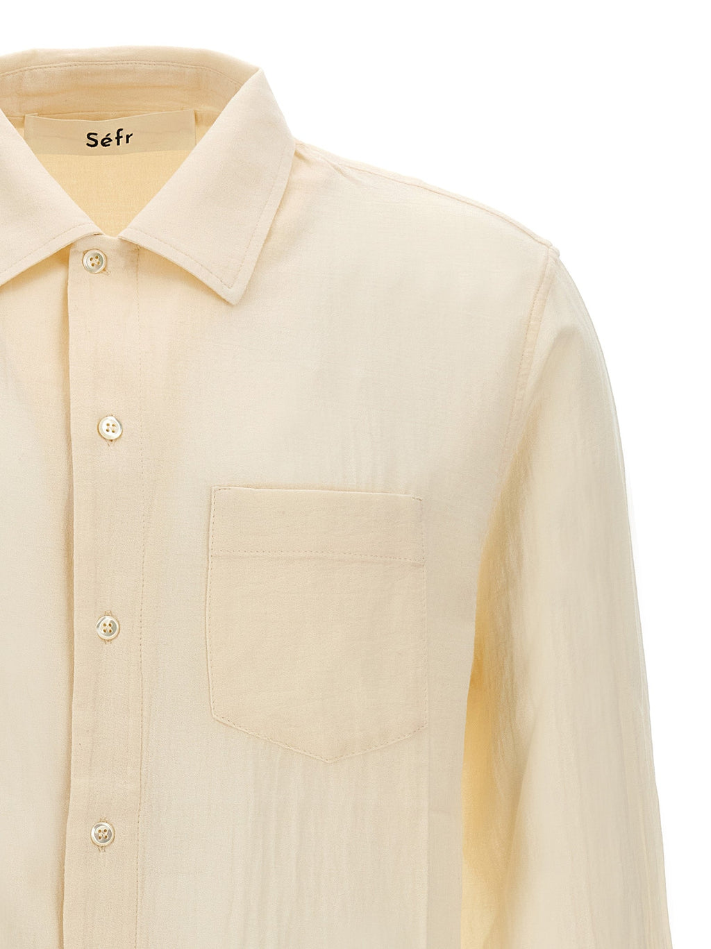SÉFR White Cotton Blouse