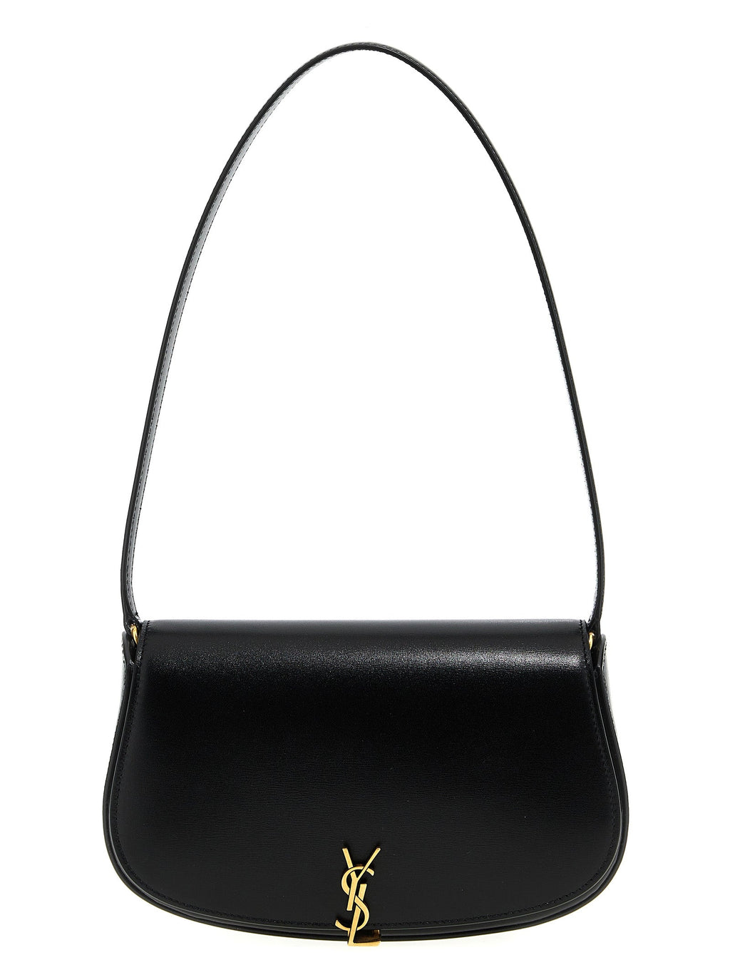 Saint Laurent Black Calfskin Shoulder Bag