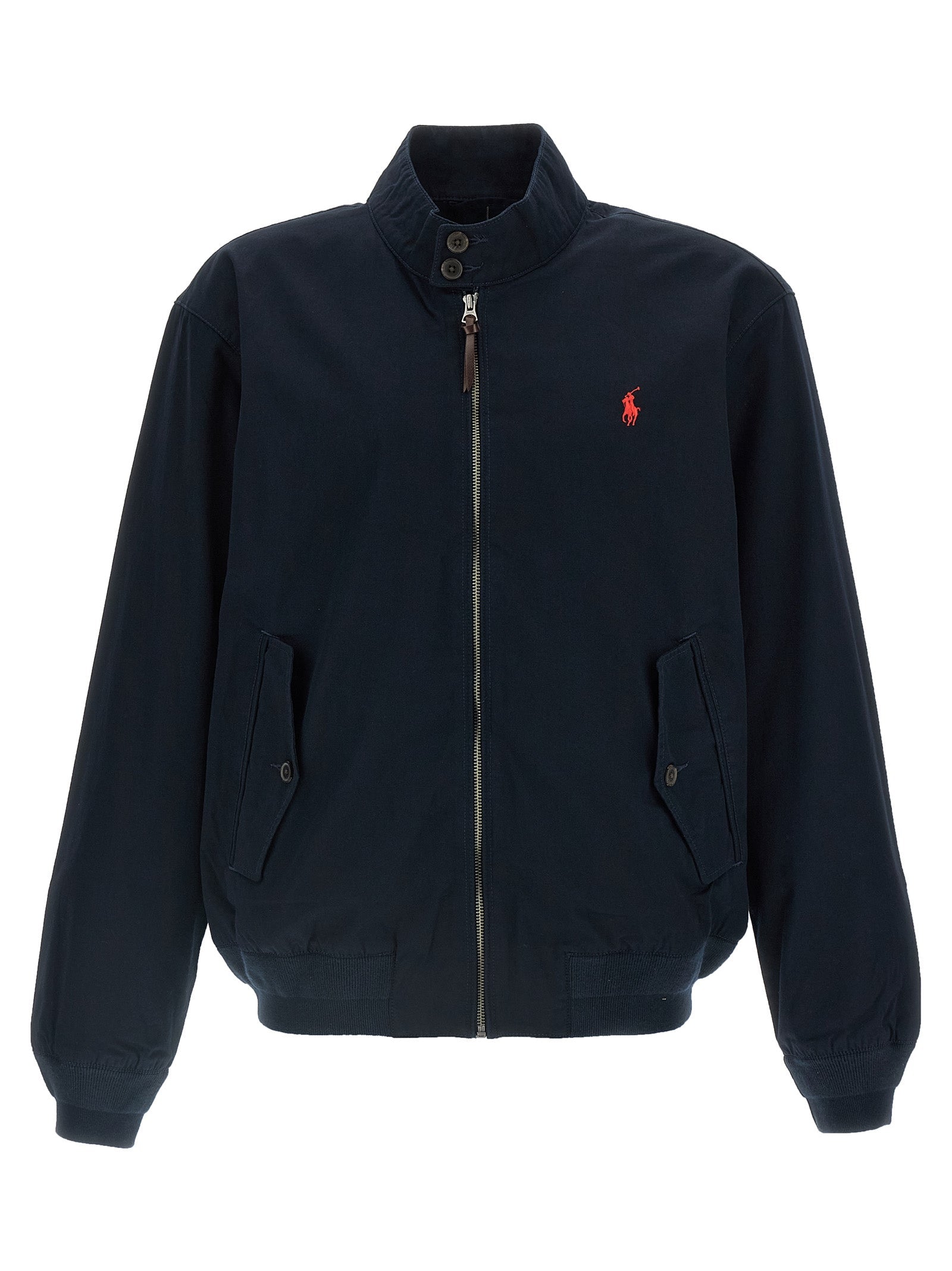 Polo Ralph Lauren Blue Cotton Bomber