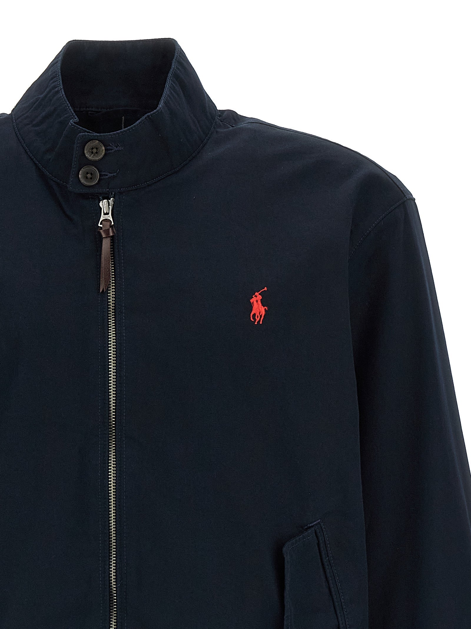 Polo Ralph Lauren Blue Cotton Bomber