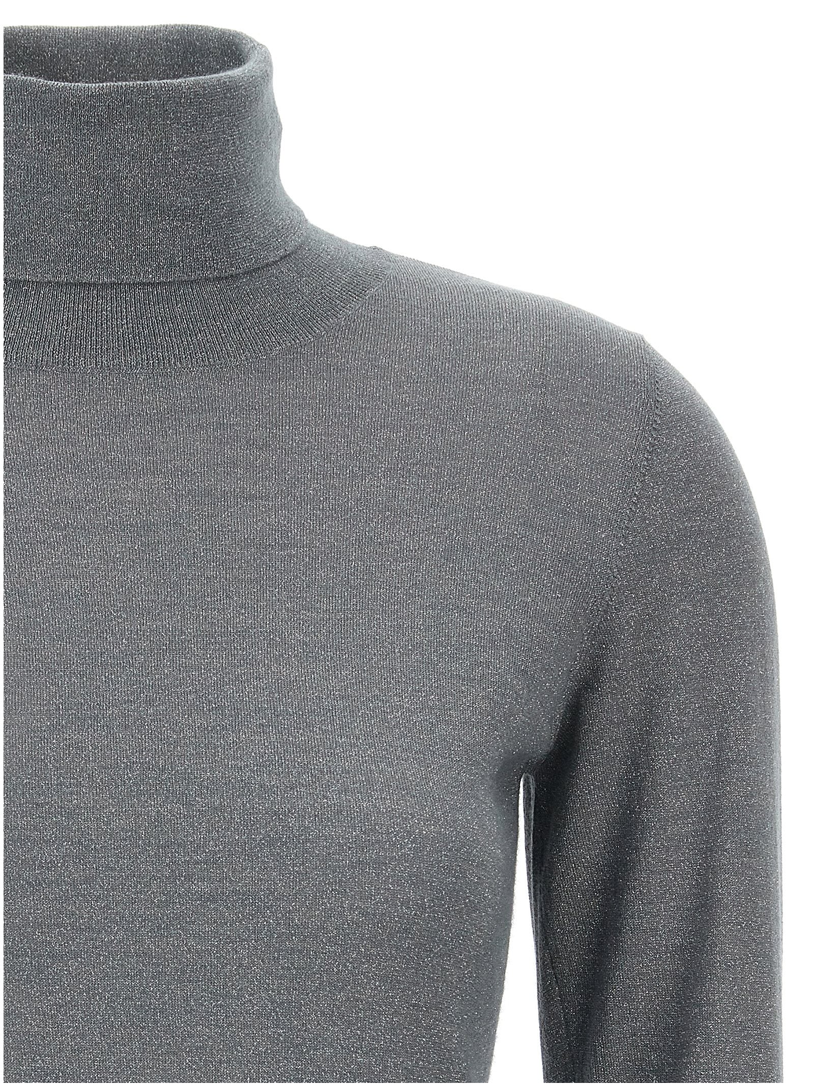 Brunello Cucinelli Gray Cashmere Cardigan