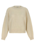 Brunello Cucinelli White Cashmere Cardigan
