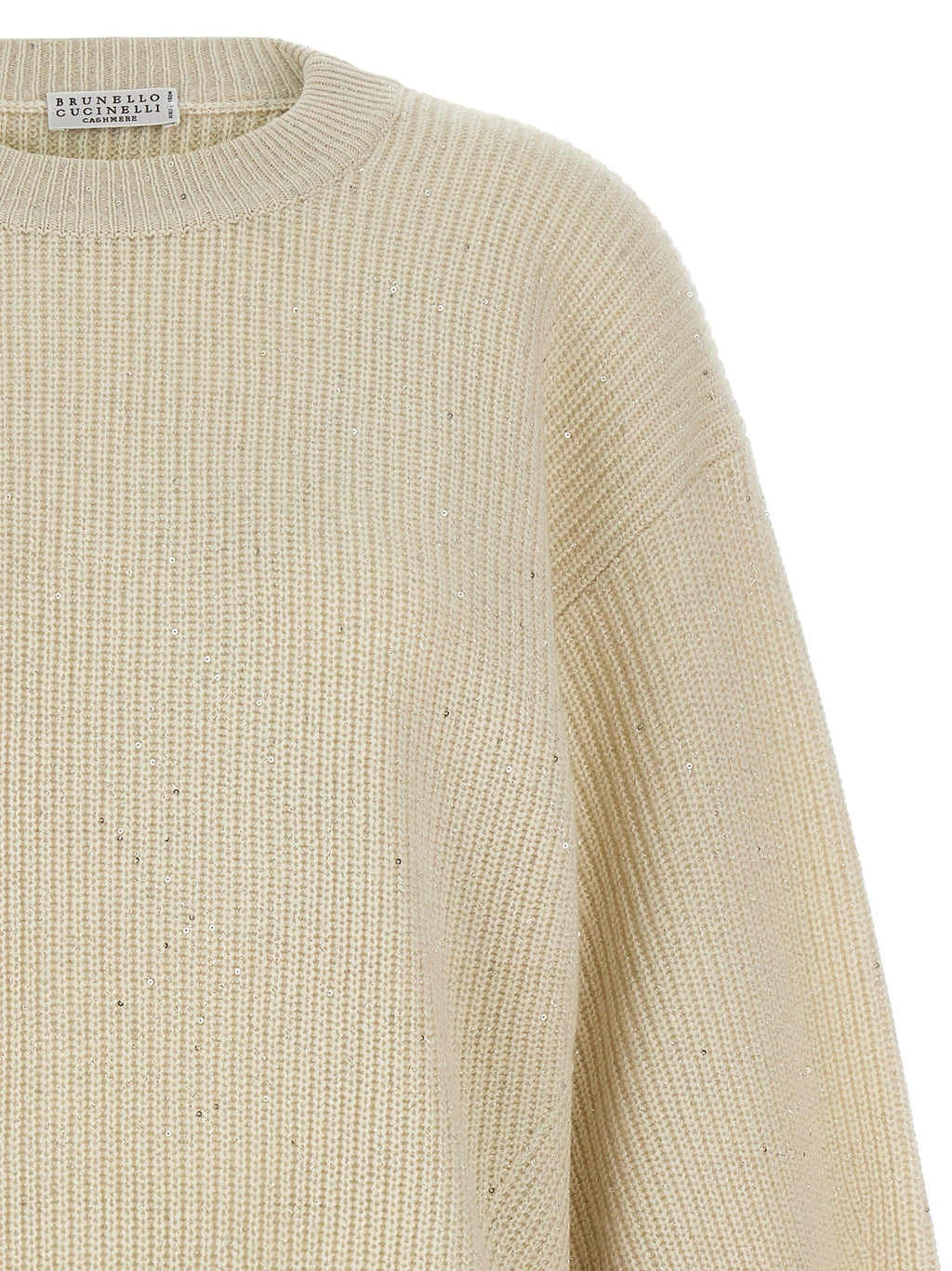 Brunello Cucinelli White Cashmere Cardigan