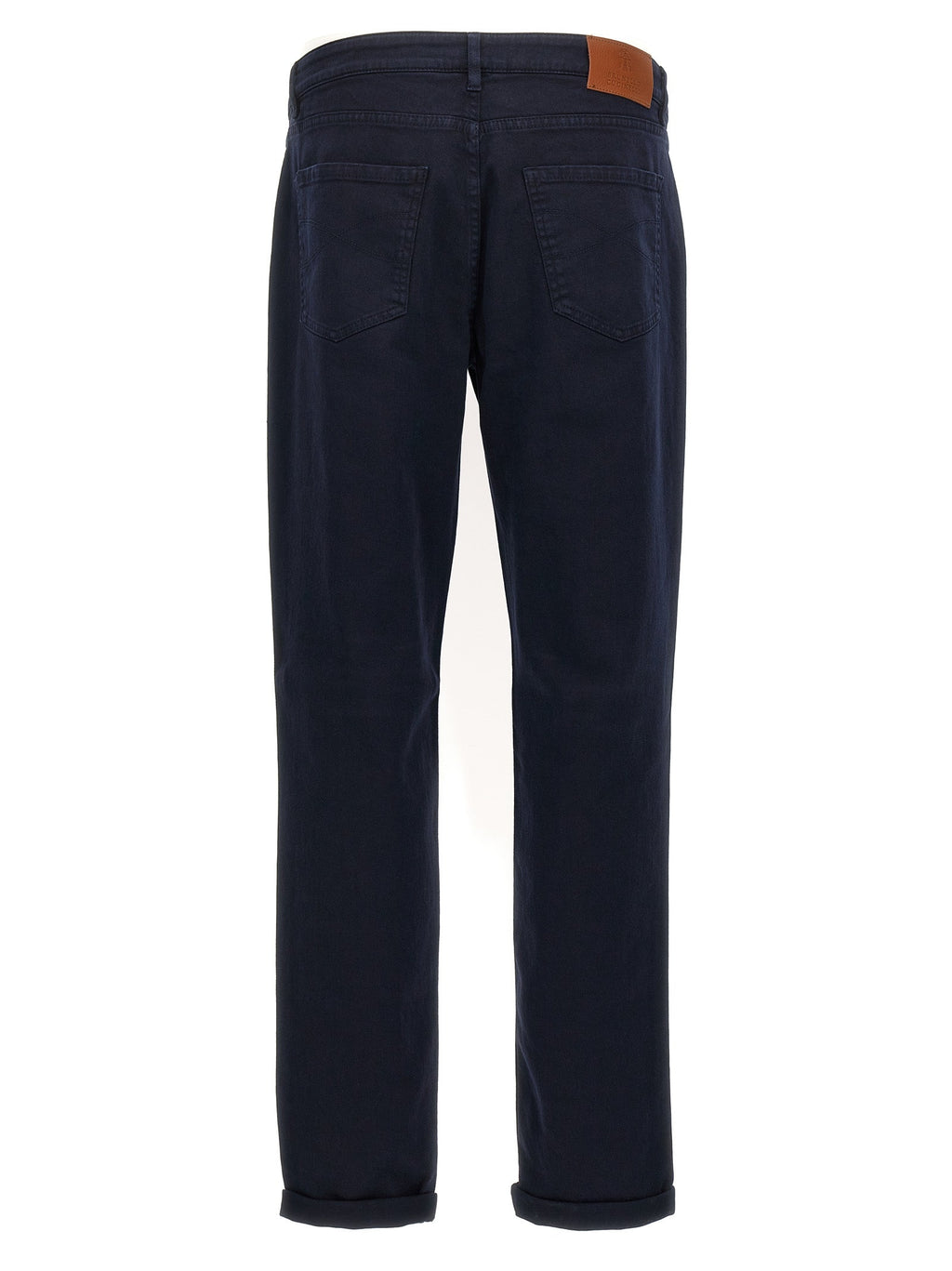 Brunello Cucinelli Blue Cotton Jeans Denim