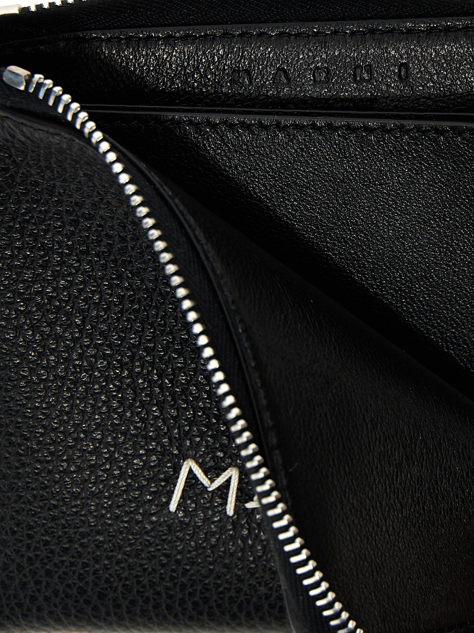 Marni Black Calfskin Wallet