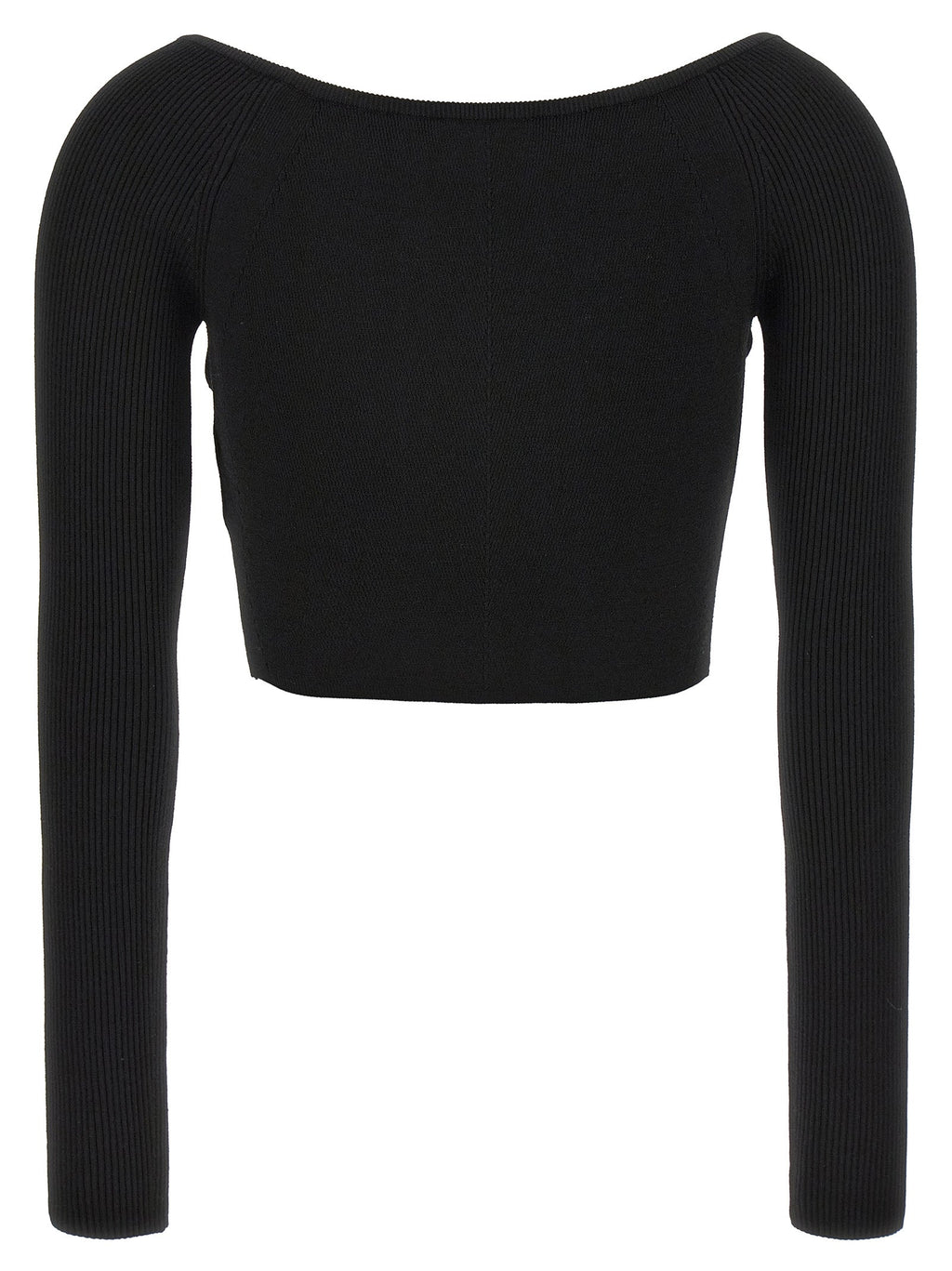 Diesel Black Viscose Cardigan