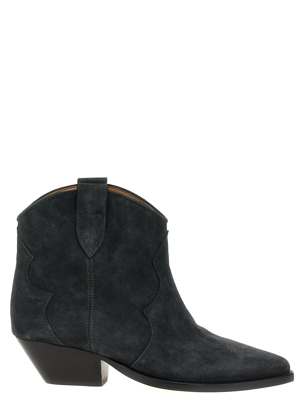 Isabel Marant Black Calfskin Chelsea Boots