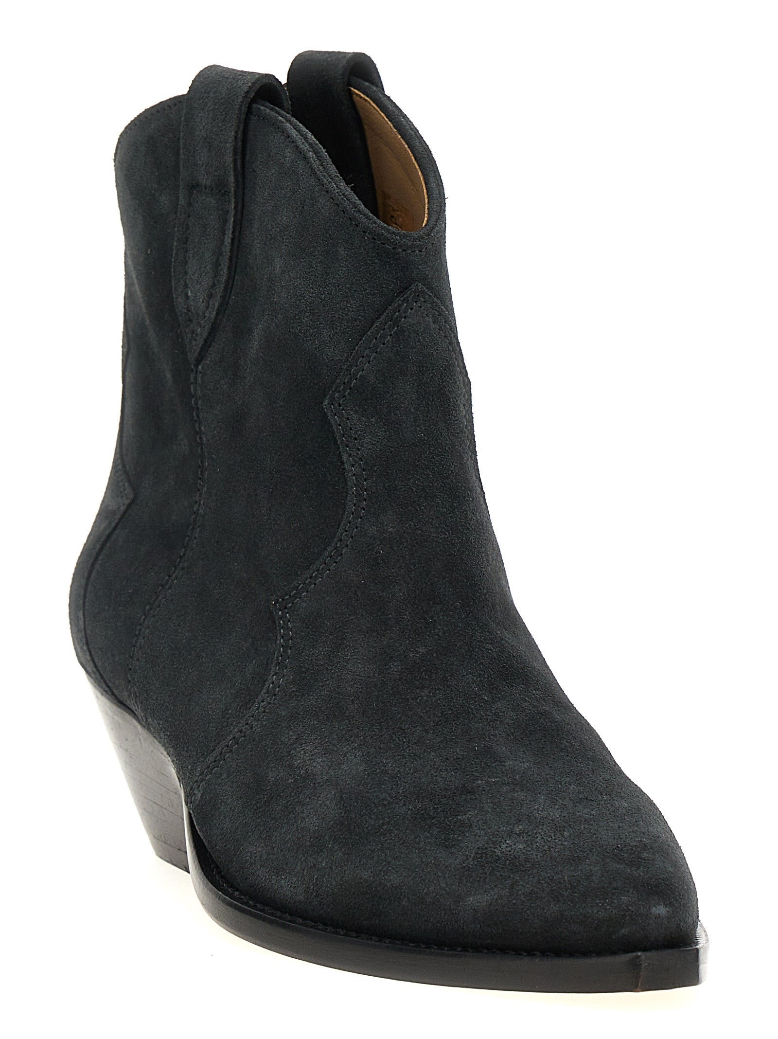 Isabel Marant Black Calfskin Chelsea Boots