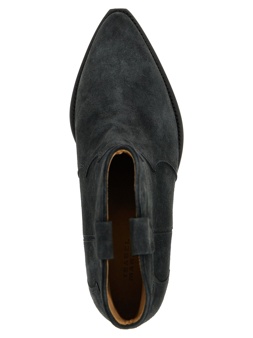 Isabel Marant Black Calfskin Chelsea Boots