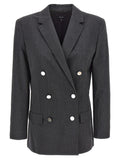 Theory Gray Wool Blazer