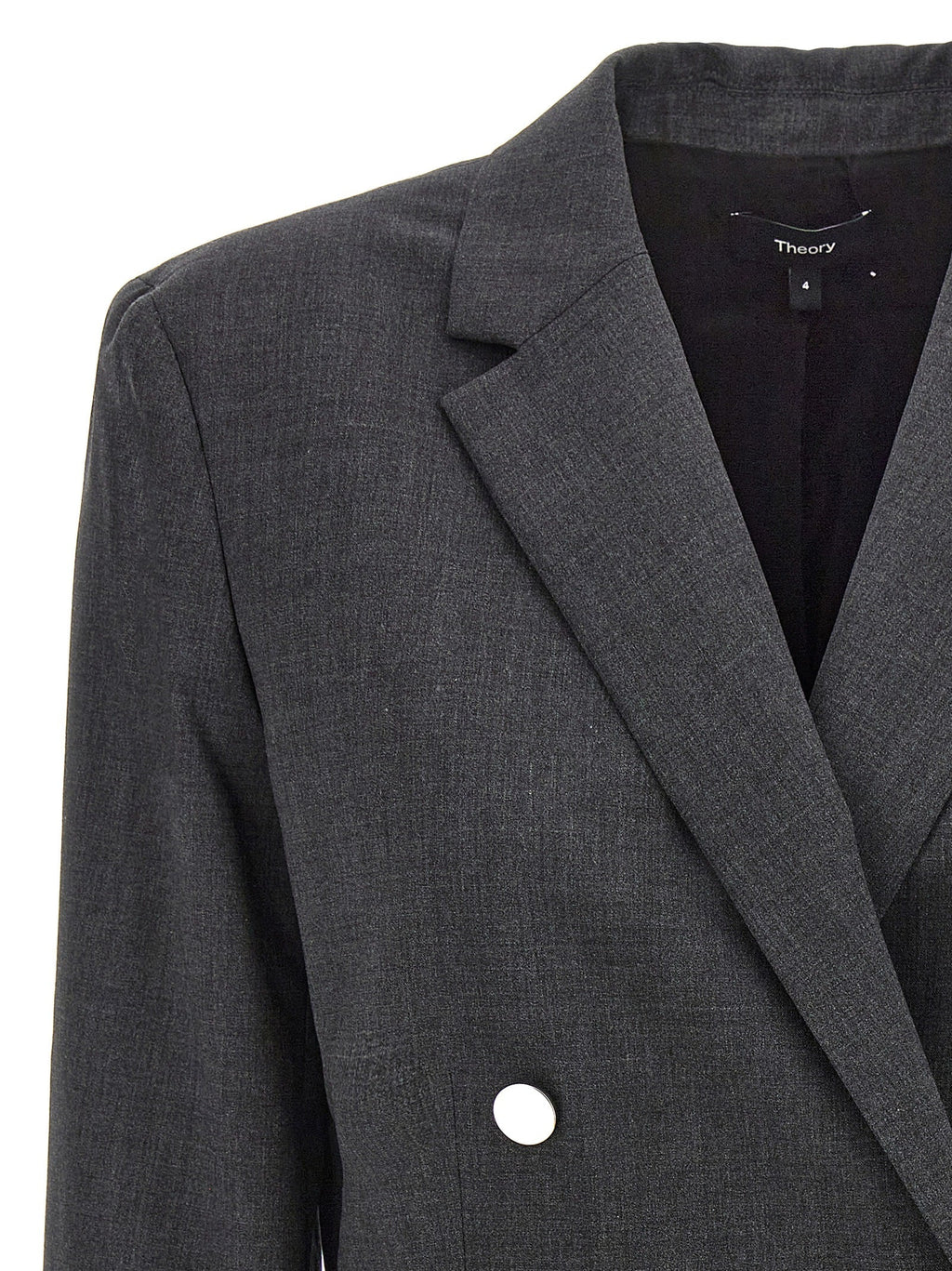 Theory Gray Wool Blazer