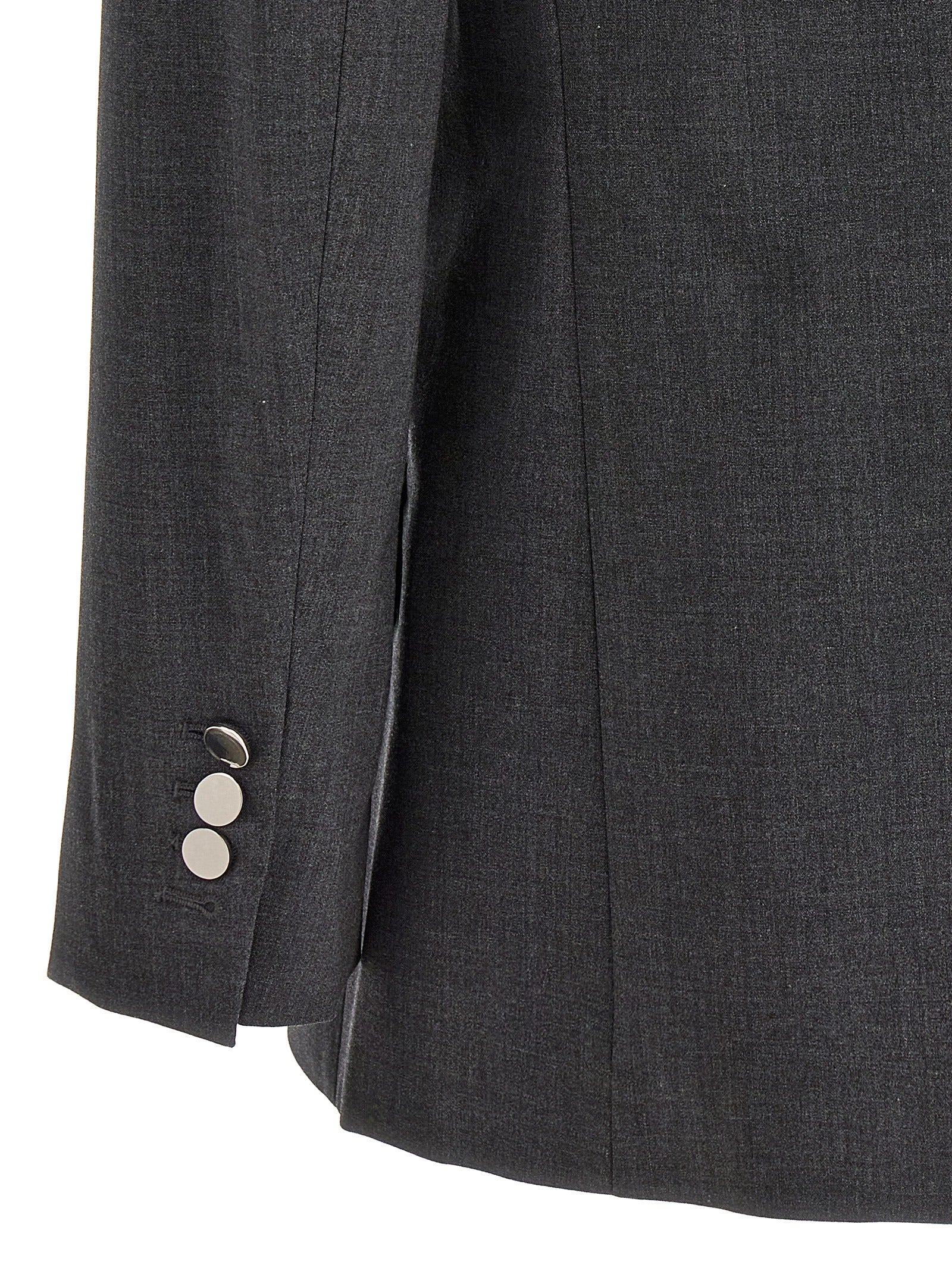 Theory Gray Wool Blazer