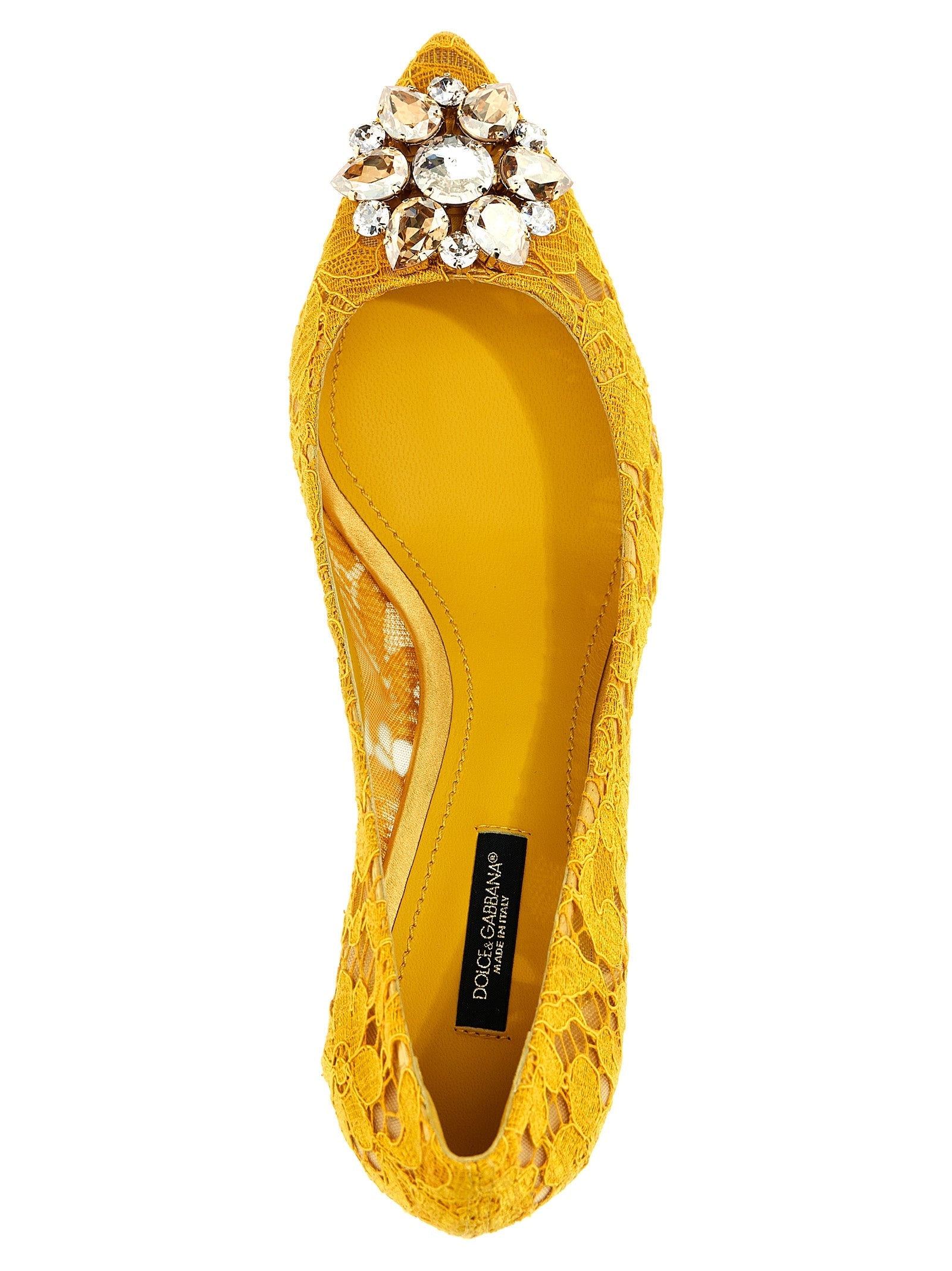 Dolce & Gabbana Bicolor Viscose Mid Heel Pumps