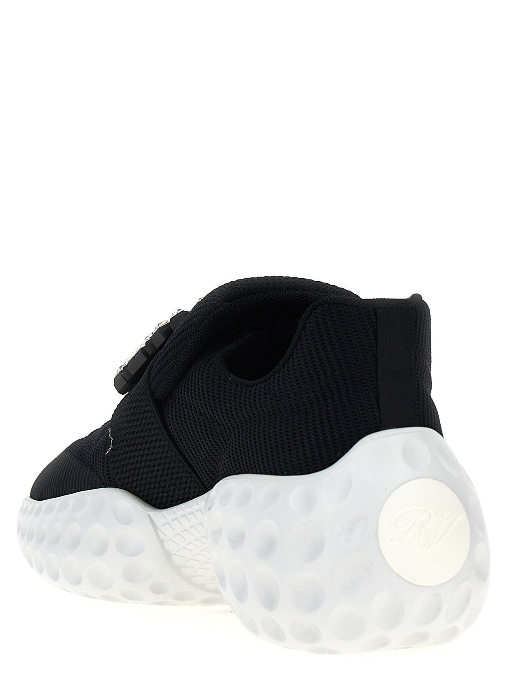 Roger Vivier Bicolor Polyethylene Athletic Sneakers