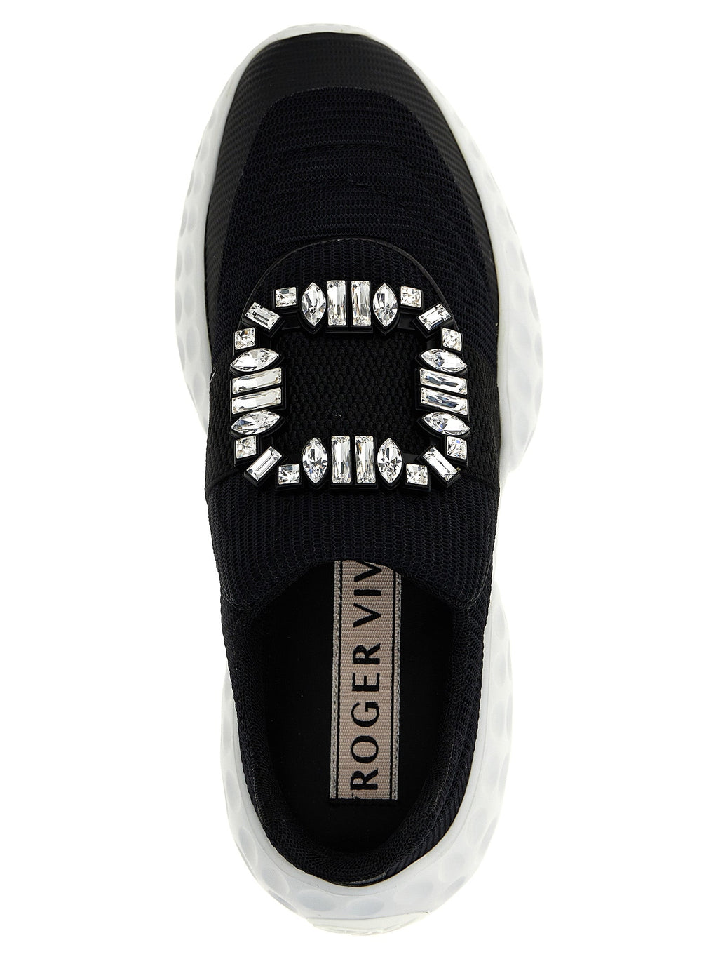Roger Vivier Bicolor Polyethylene Athletic Sneakers