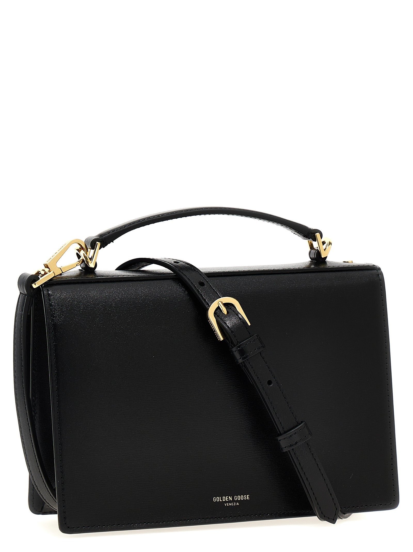 Golden Goose Black Cowhide Handbag