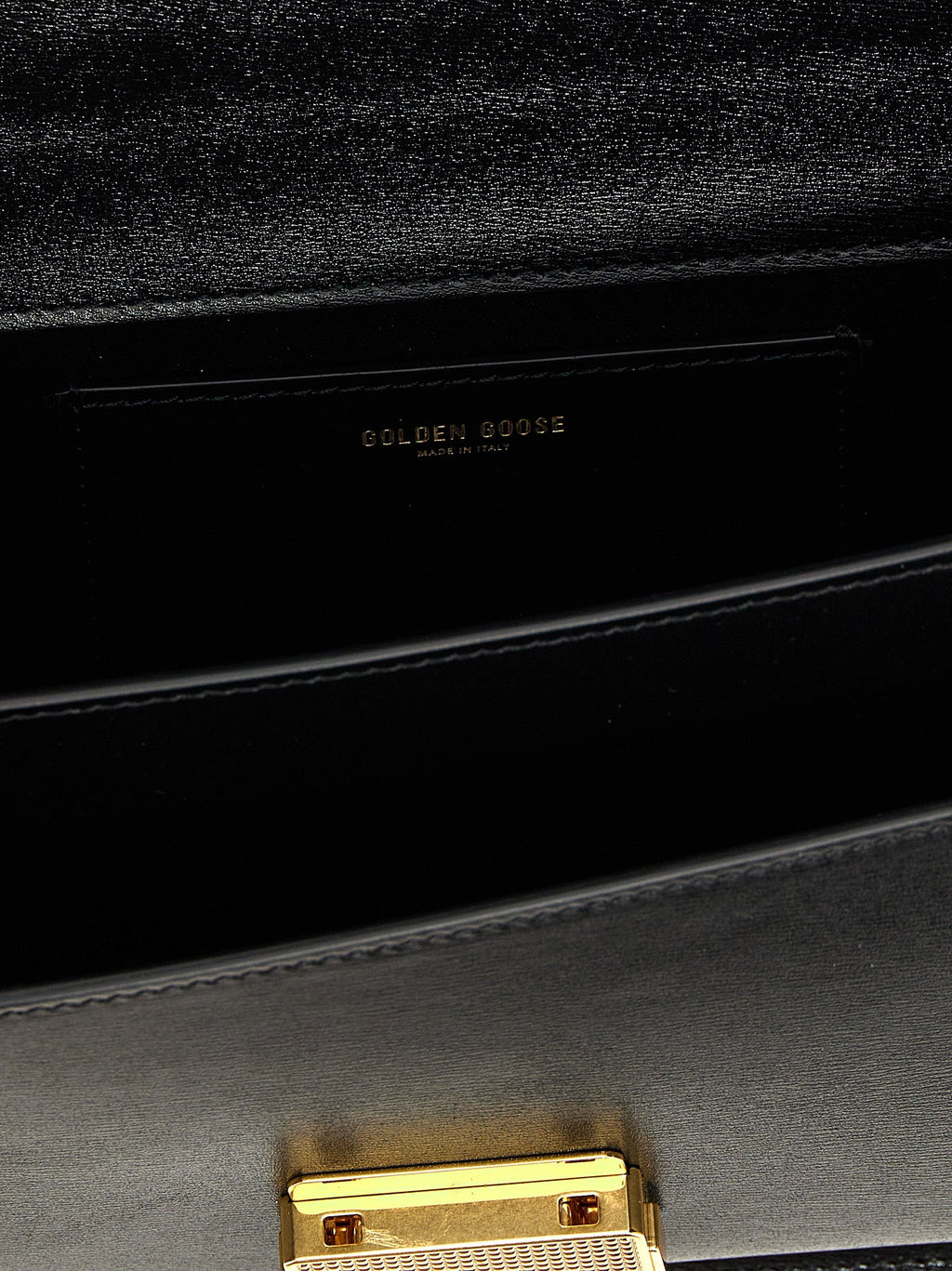 Golden Goose Black Cowhide Handbag