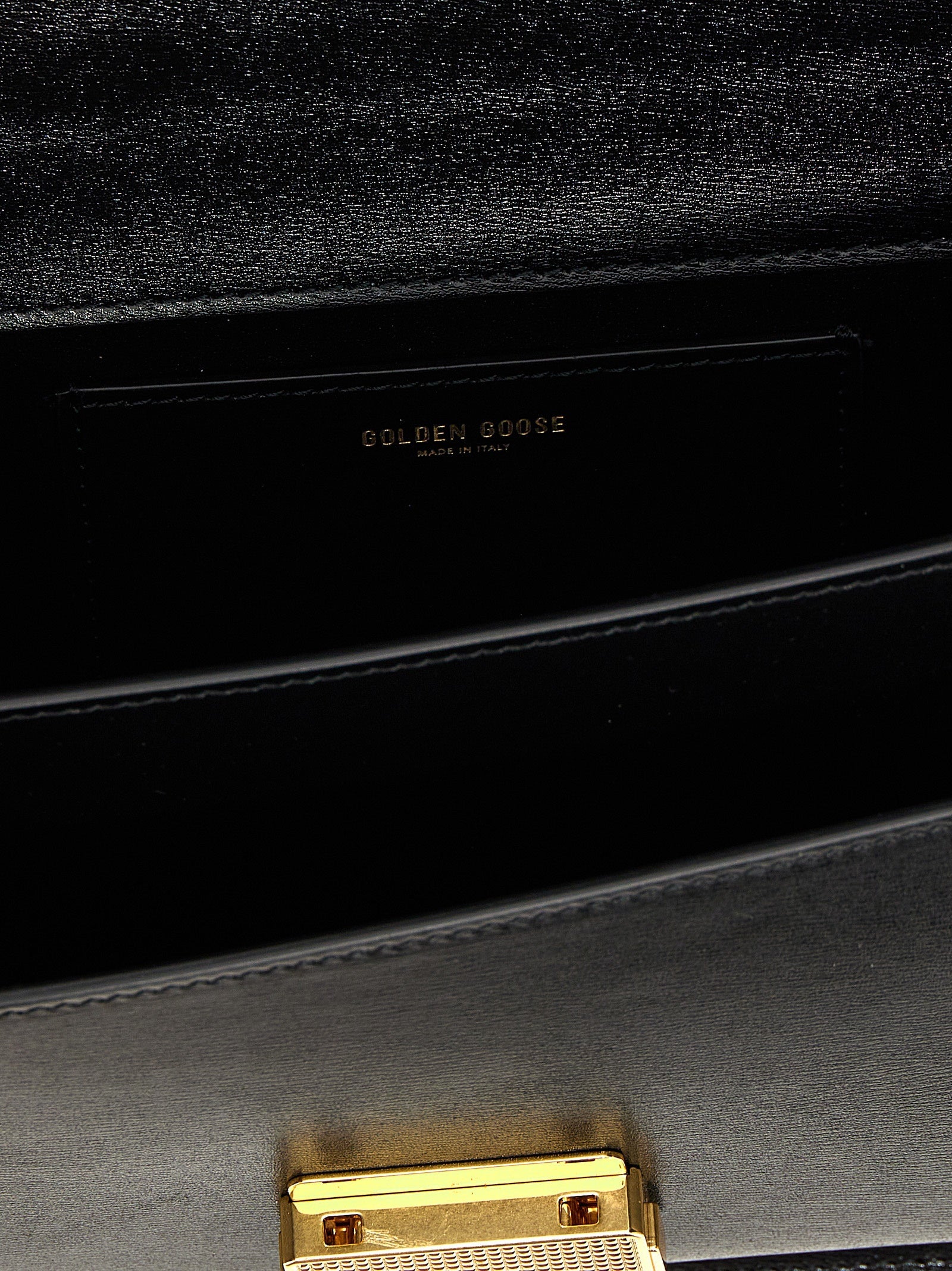 Golden Goose Black Cowhide Handbag