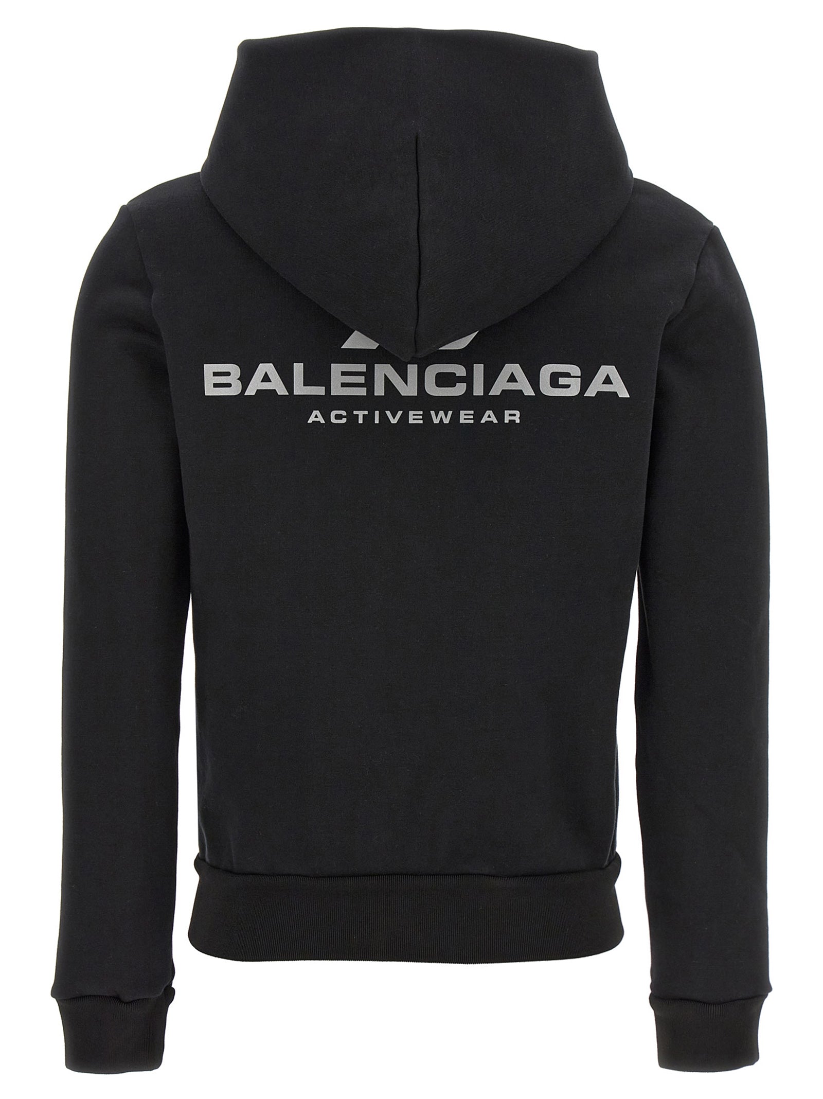 Balenciaga Black Cotton Sweatshirt