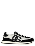 Dolce & Gabbana Bicolor Calfskin Athletic Sneakers