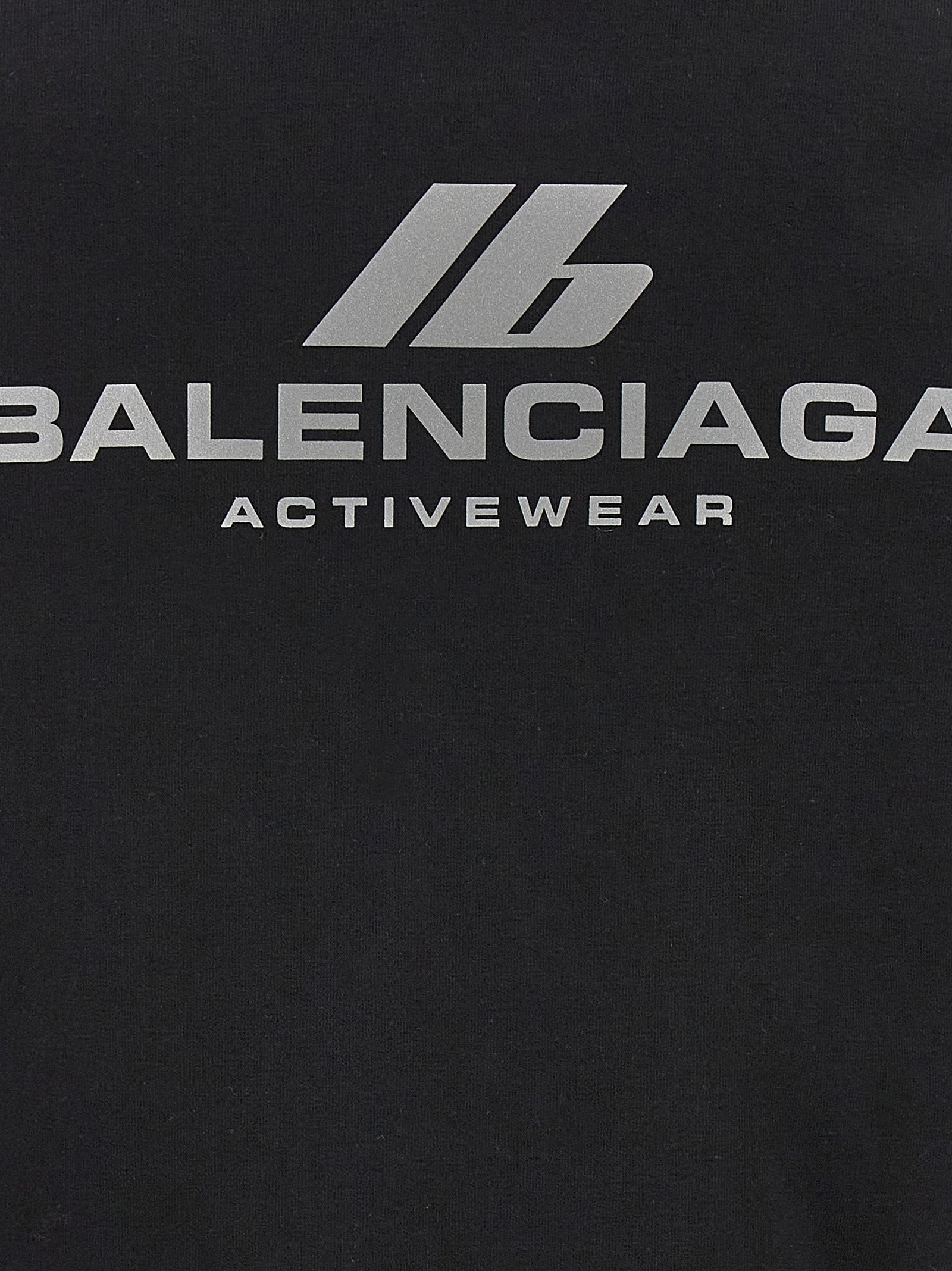 Balenciaga Black Cotton Sweatshirt