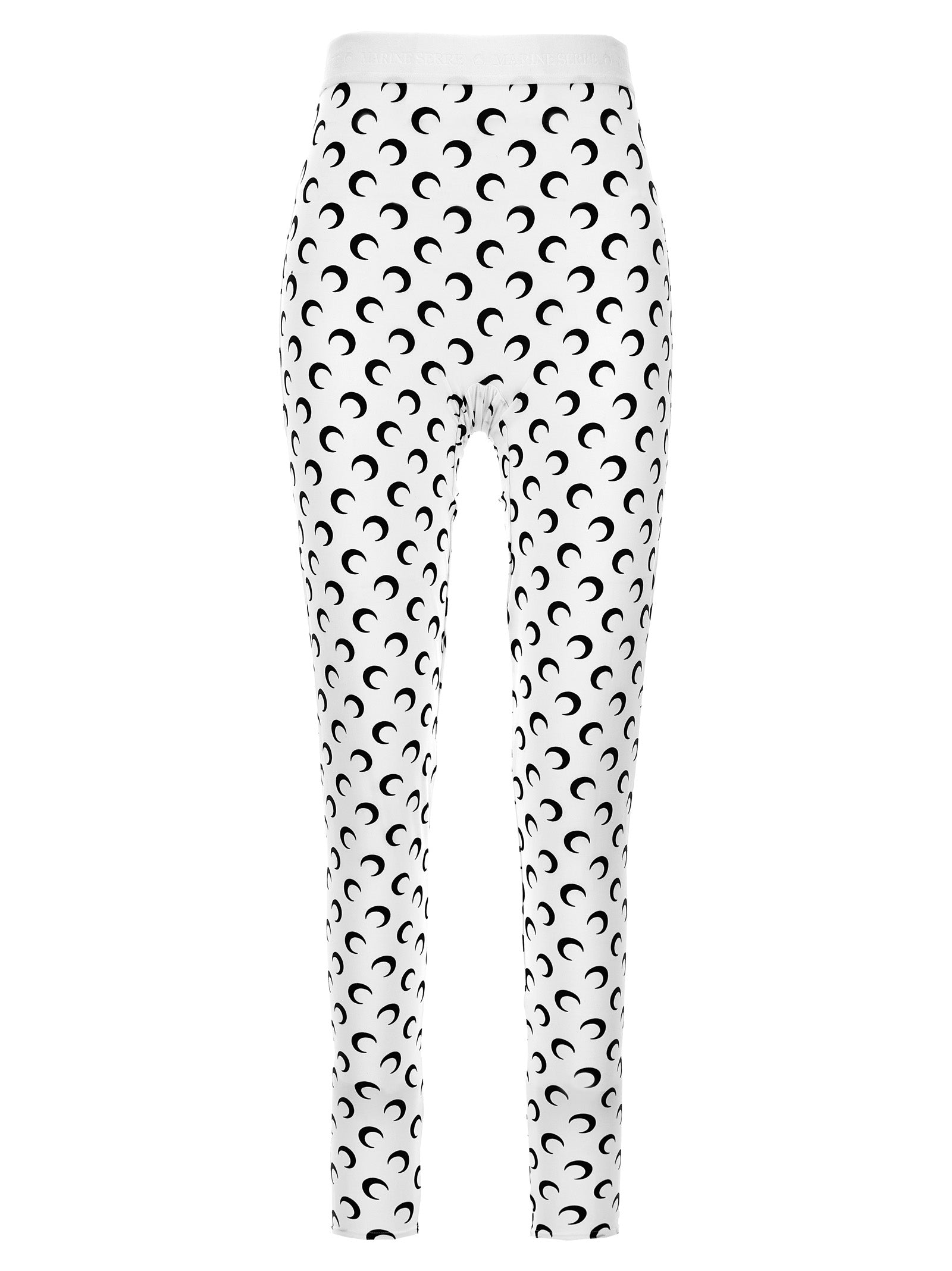 Marine Serre Bicolor Polyamide Leggings