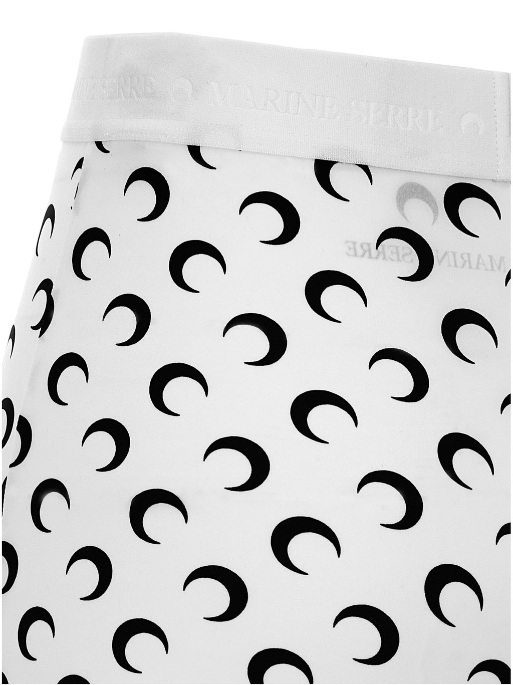Marine Serre Bicolor Polyamide Leggings