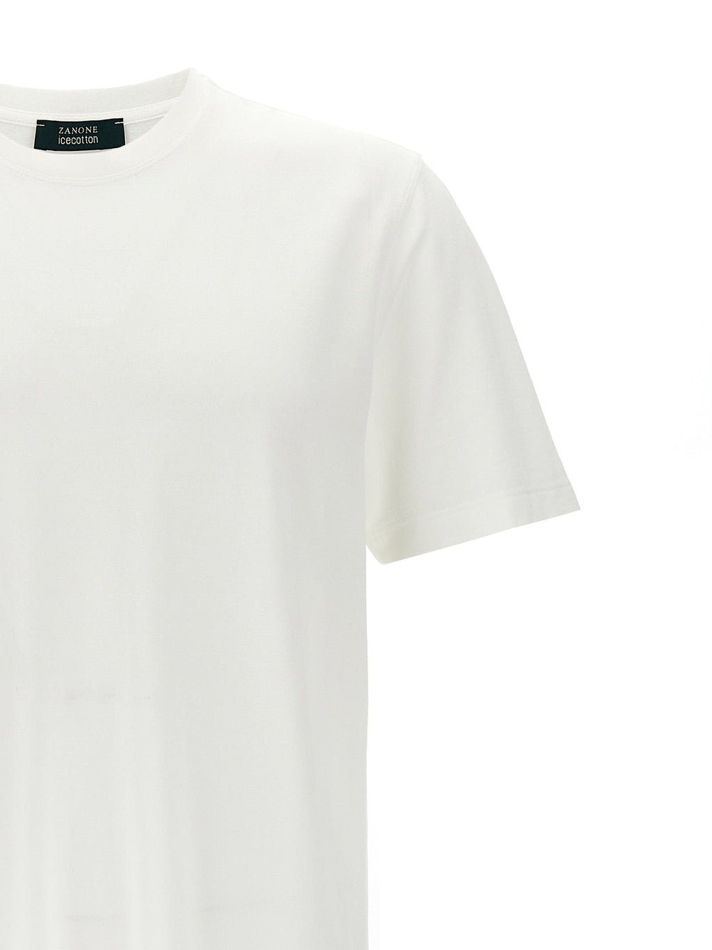 ZANONE White Cotton T-Shirt