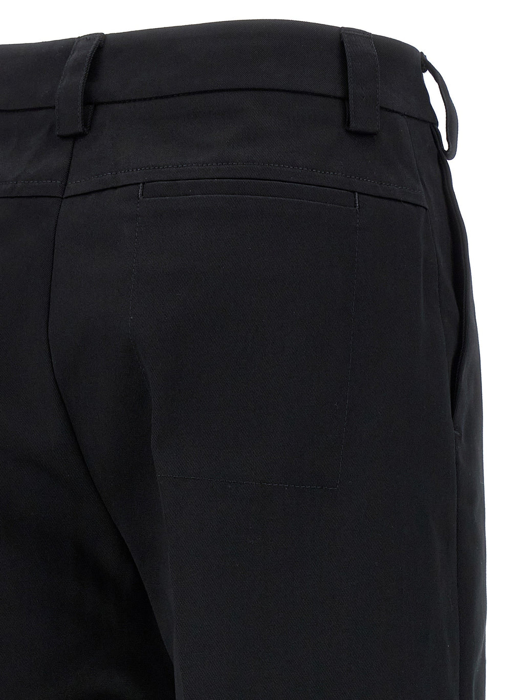 THELATEST Black Cotton Casual Pants