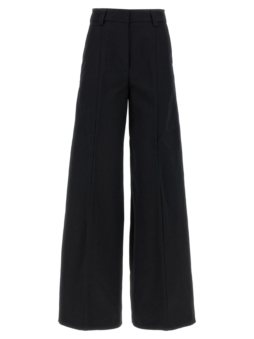 THELATEST Black Cotton Casual Pants