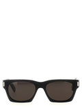 Saint Laurent Black Acetate Sunglasses