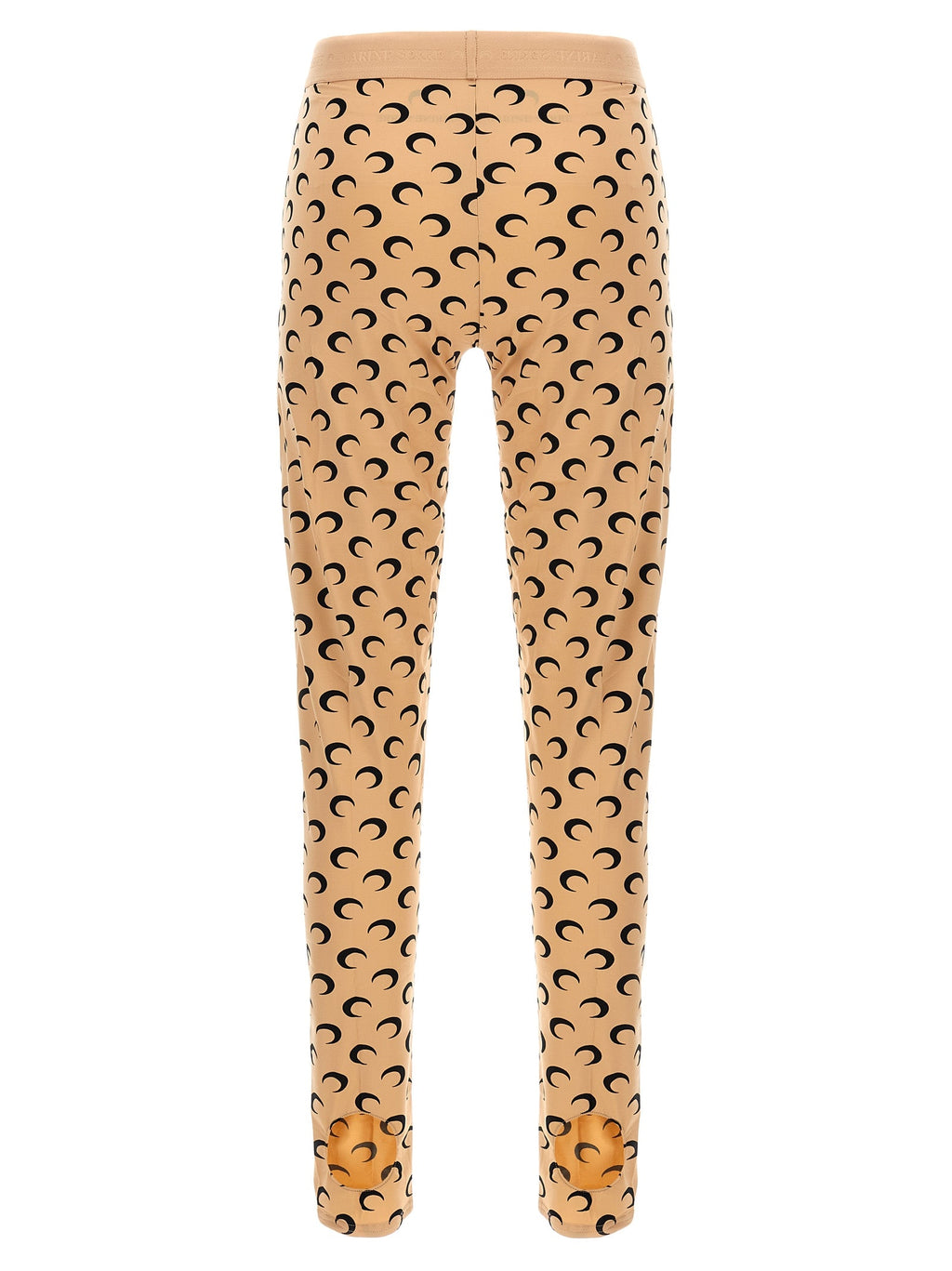 Marine Serre Beige Polyamide Leggings