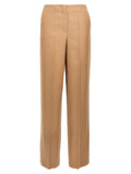 Fendi Beige Wool Dress Pants