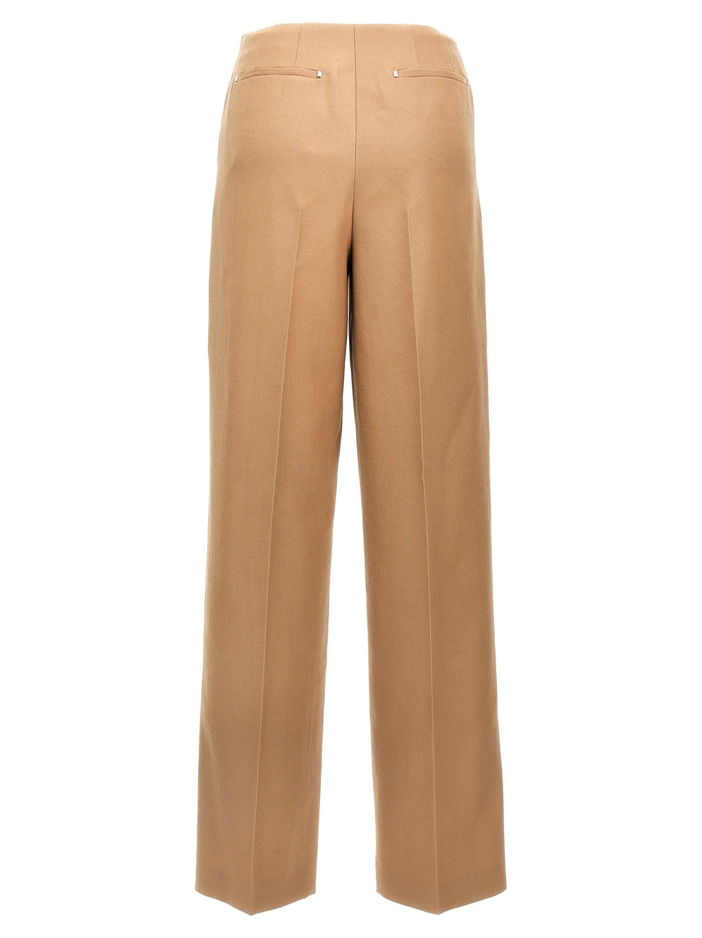 Fendi Beige Wool Dress Pants