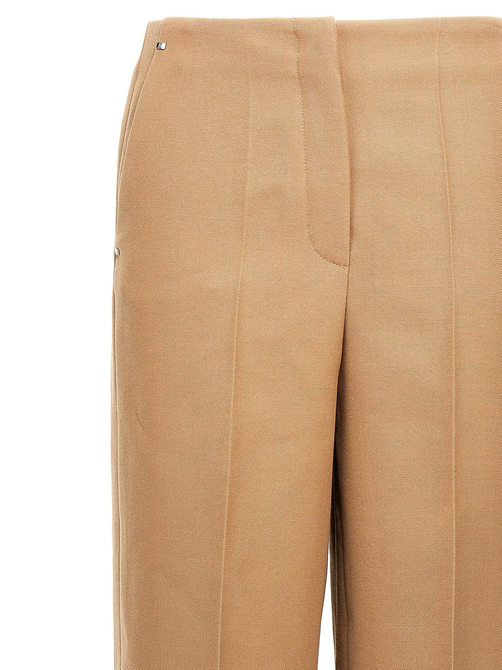 Fendi Beige Wool Dress Pants