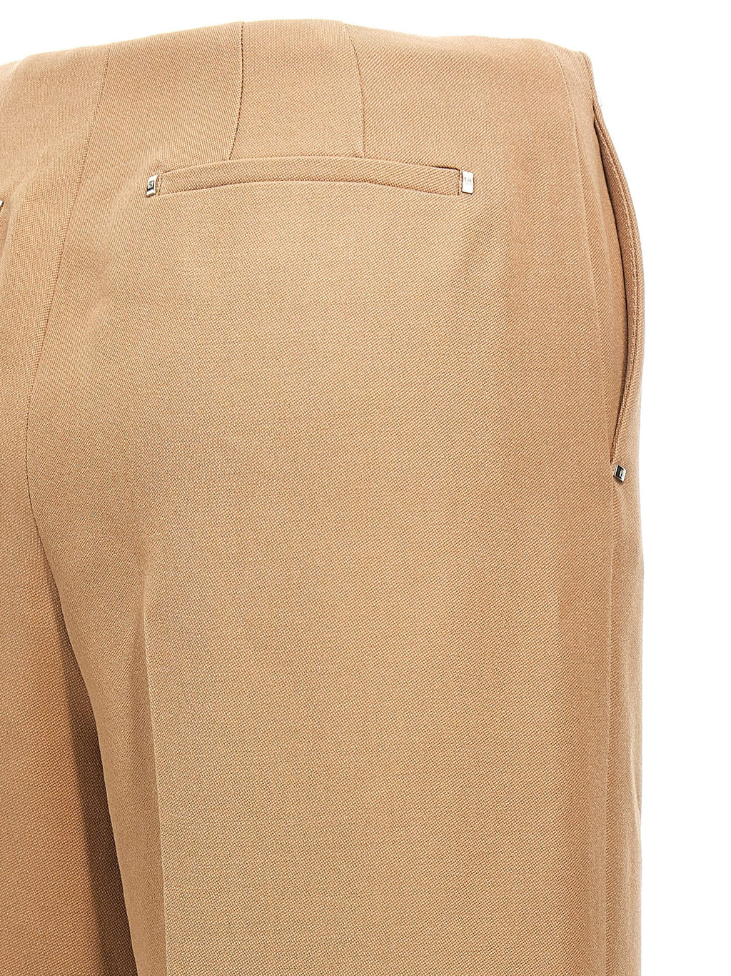 Fendi Beige Wool Dress Pants