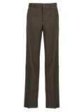 Fendi Bicolor Wool Dress Pants