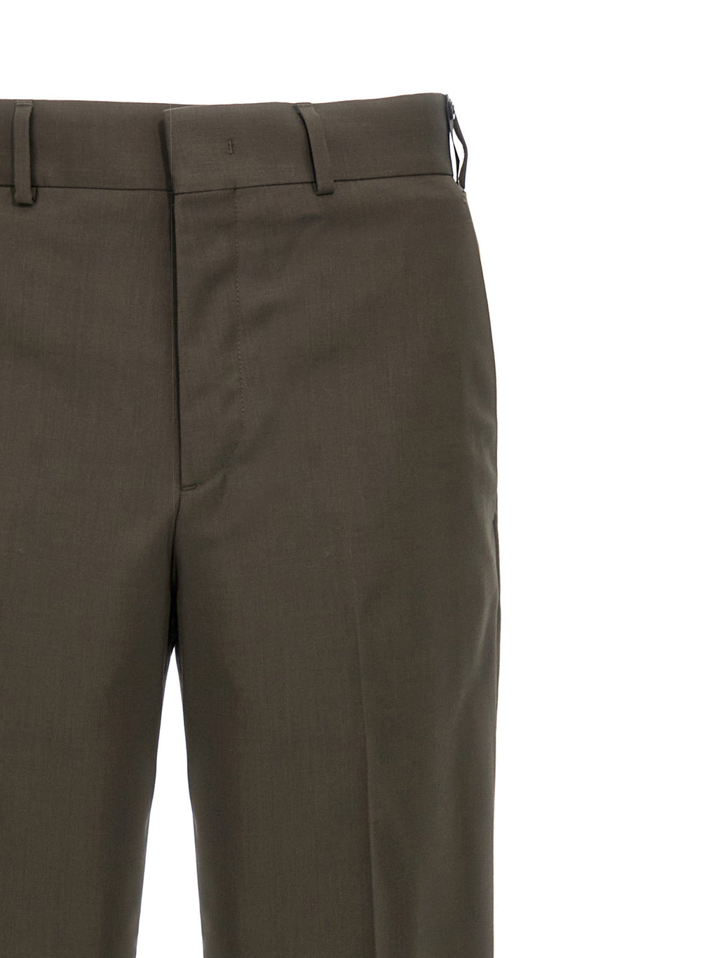 Fendi Bicolor Wool Dress Pants