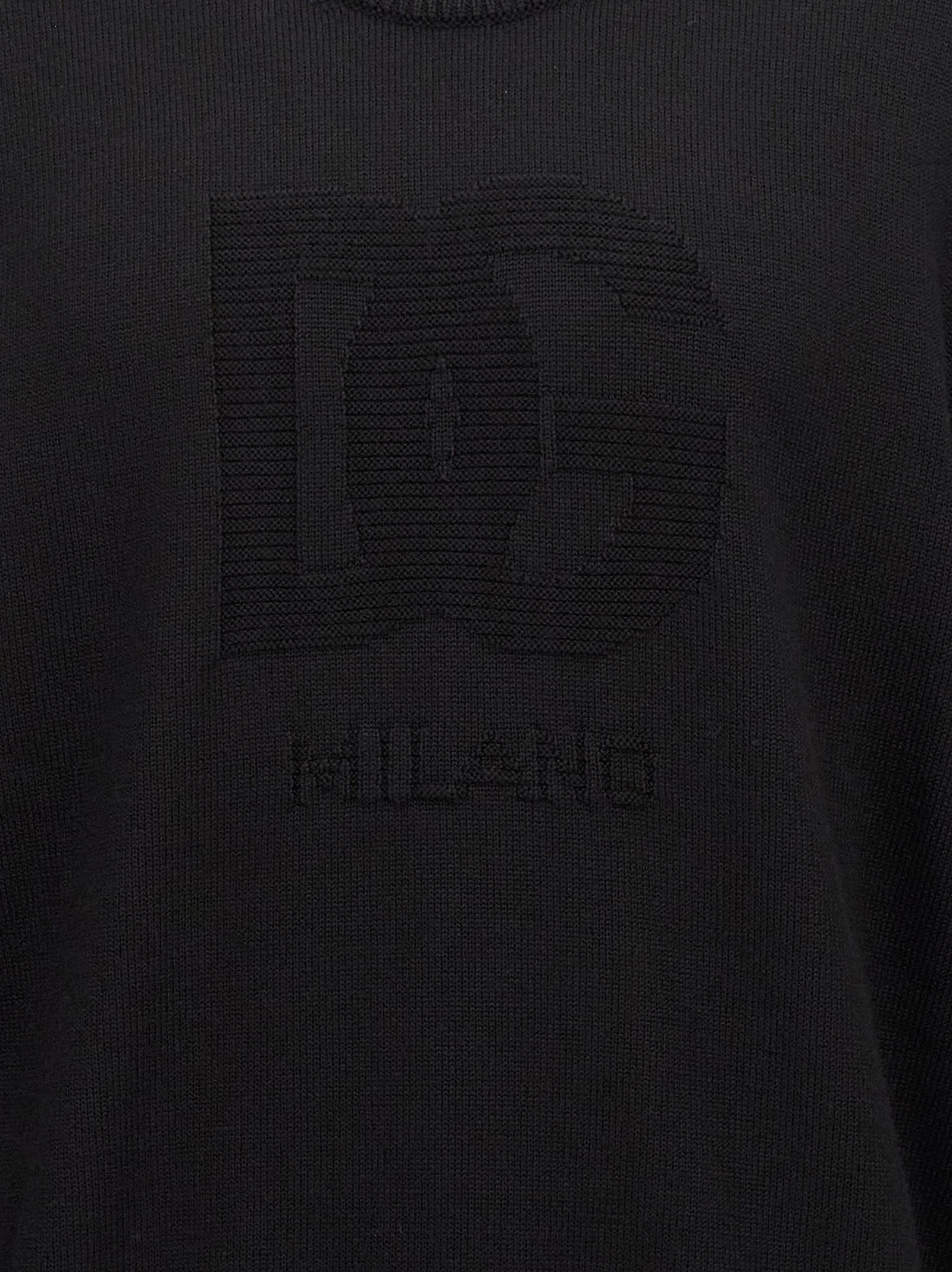 Dolce & Gabbana Black Virgin Wool Cardigan