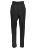 Dolce & Gabbana Black Virgin Wool Dress Pants