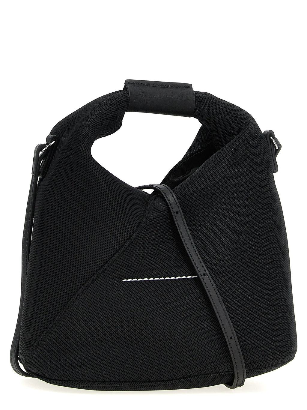 MM6 Maison Margiela Black Polyester Crossbody Bag