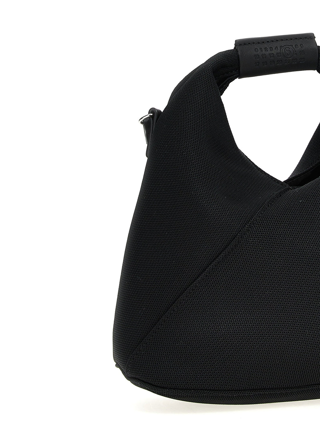 MM6 Maison Margiela Black Polyester Crossbody Bag