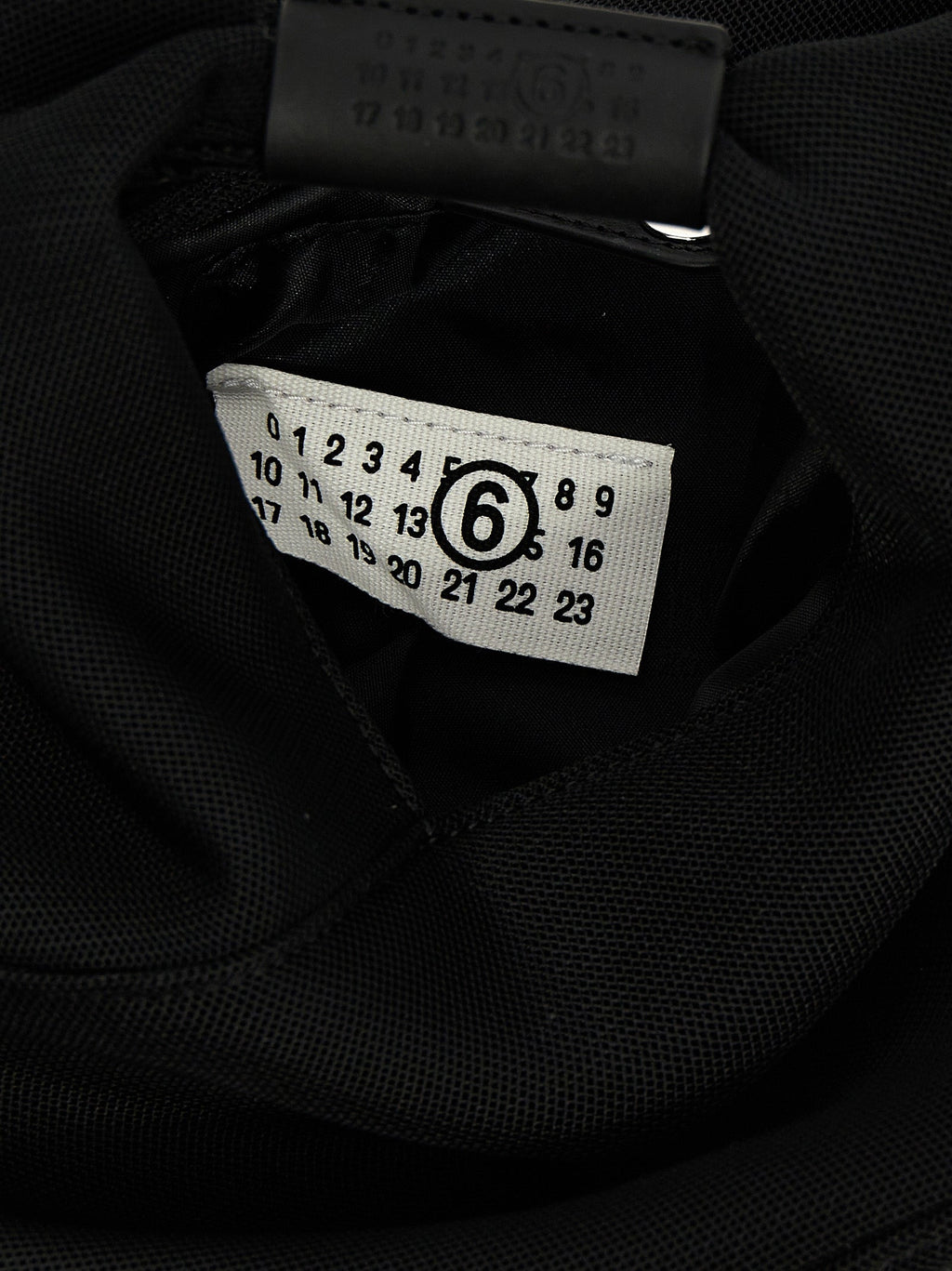 MM6 Maison Margiela Black Polyester Crossbody Bag