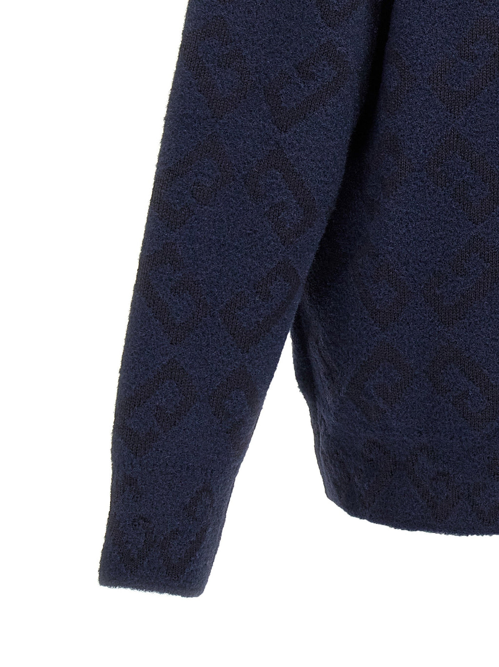 Givenchy Blue Wool Cardigan