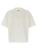 Jil Sander White Cotton T-Shirt
