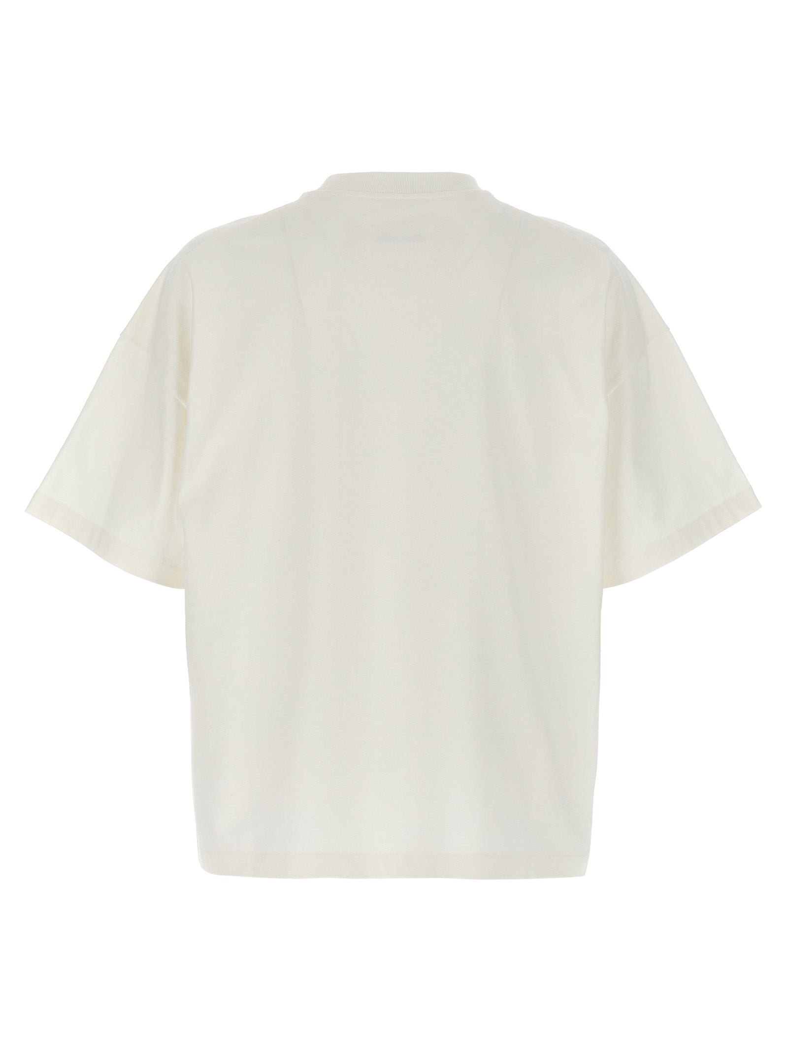Jil Sander White Cotton T-Shirt