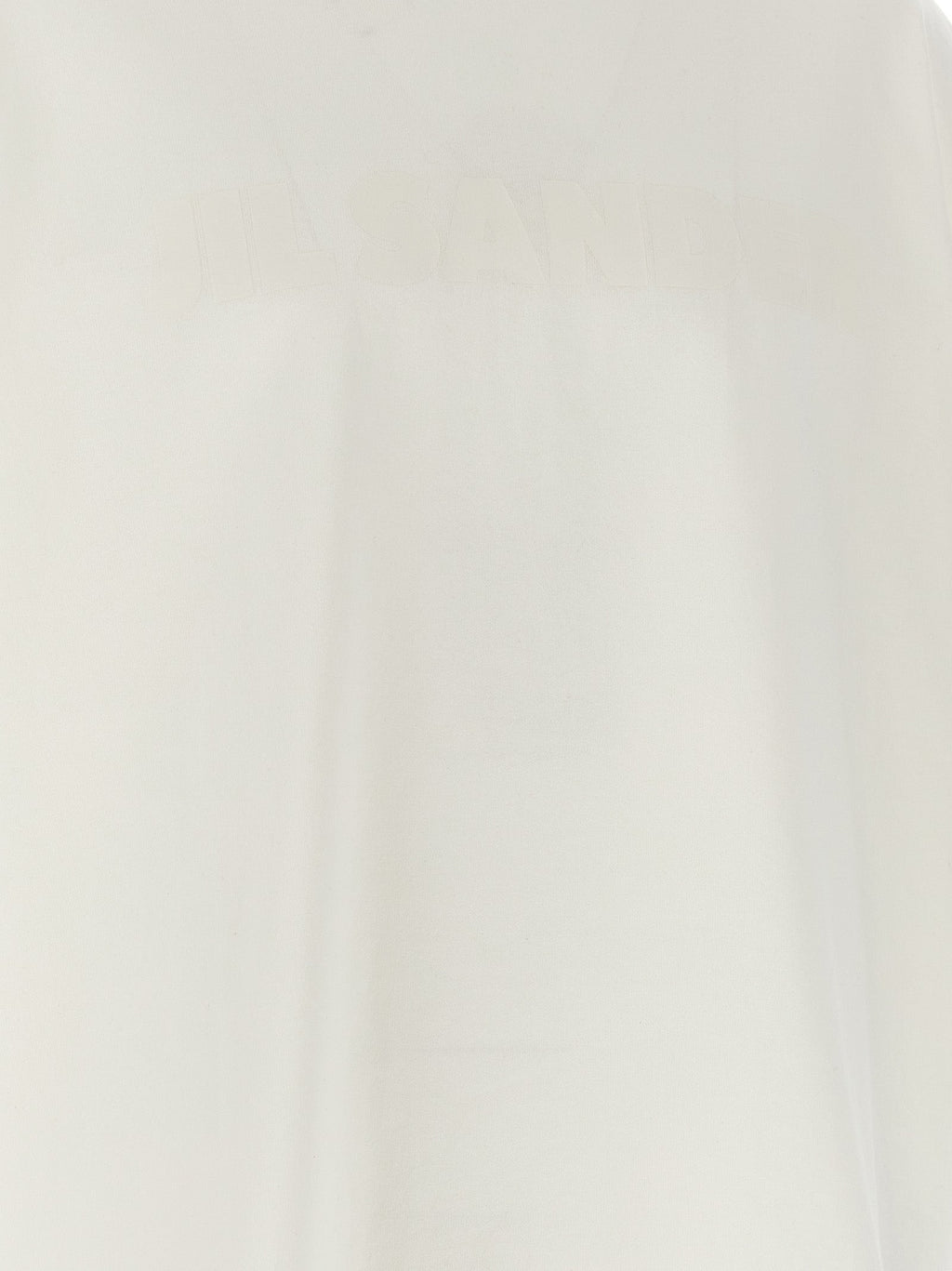 Jil Sander White Cotton T-Shirt