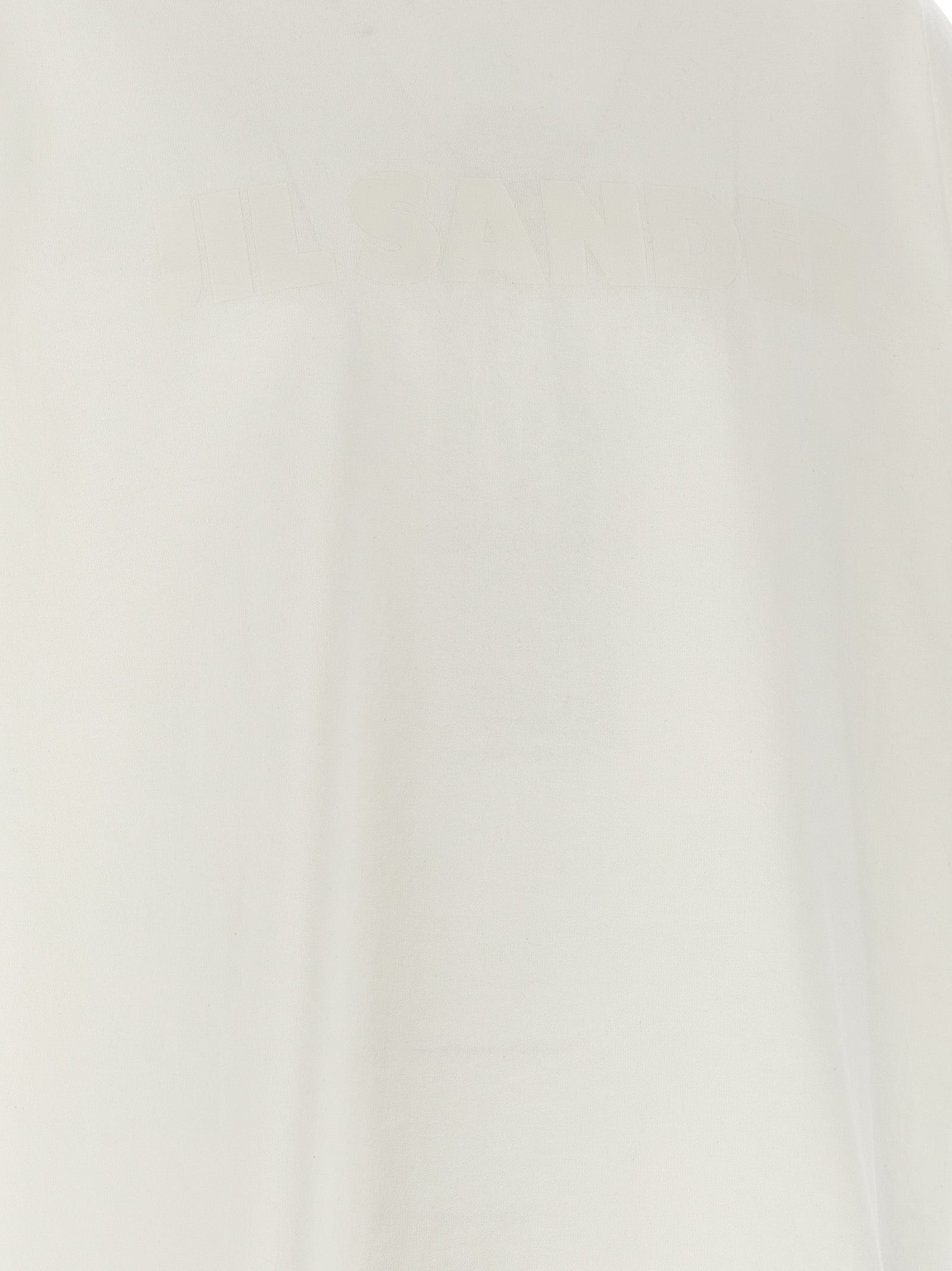 Jil Sander White Cotton T-Shirt