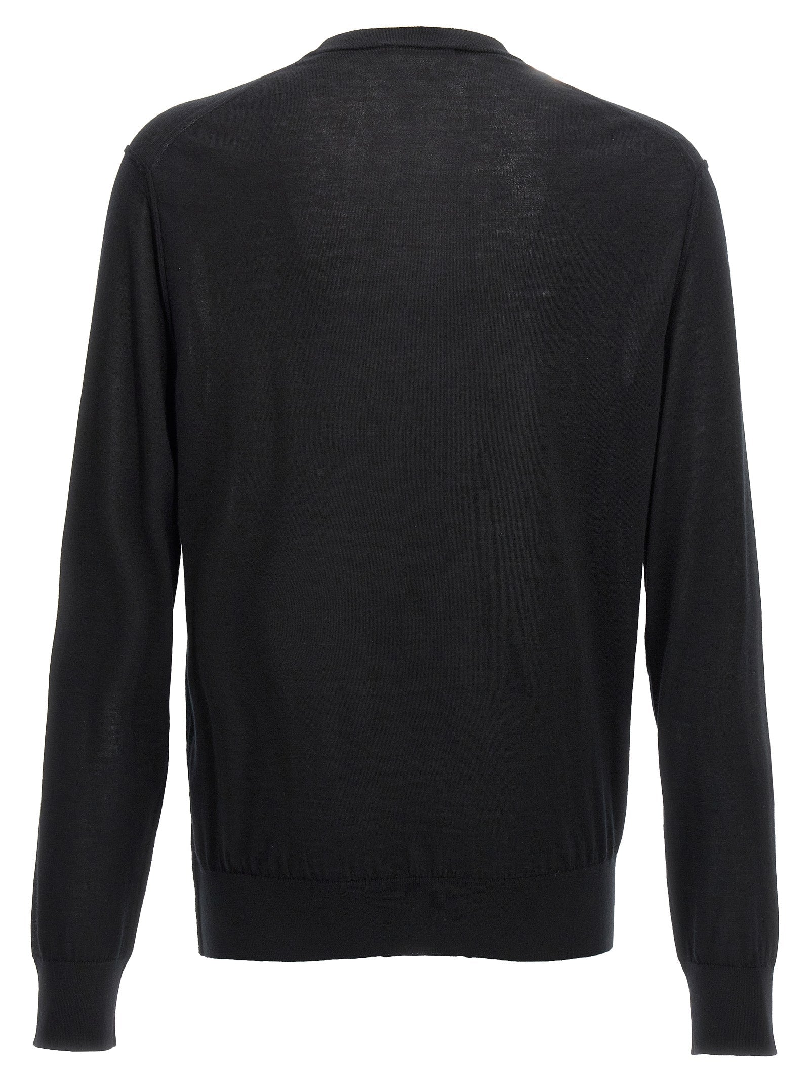 Dolce & Gabbana Black Cashmere Cardigan
