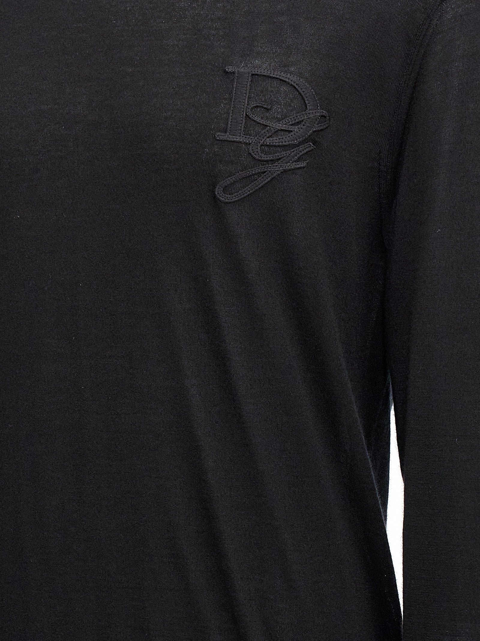 Dolce & Gabbana Black Cashmere Cardigan